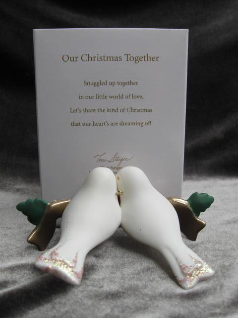 Hallmark 2012 Our Christmas Together Doves Christmas Tree Ornament