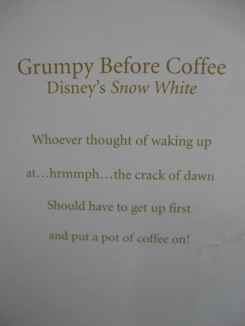 Hallmark 2007 Mirror Mirror On The Wall & Grumpy Before Coffee Disney's Snow White Lot Of 2 Christmas Tree Ornaments