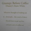 Hallmark 2007 Mirror Mirror On The Wall & Grumpy Before Coffee Disney's Snow White Lot Of 2 Christmas Tree Ornaments