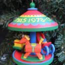 Hallmark 1978 Carousel 1st In Carousel Series Merry Go Round Christmas Tree Ornament