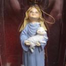 American Greetings 1997 Christmas Shepherd Forget Me Not Ornament