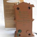 Hallmark 1994 Merry Christmas Minutes Mouse & Grandfather Clock Magic Light & Movement Christmas Tree Ornament