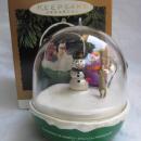 Hallmark 1994 Barney The Purple Dinosaur Magic Light & Motion Christmas Tree Ornament