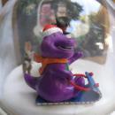 Hallmark 1994 Barney The Purple Dinosaur Magic Light & Motion Christmas Tree Ornament