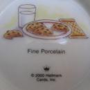 Hallmark 2000 Grandma's House Collector's Plate Mice Christmas Tree Ornament