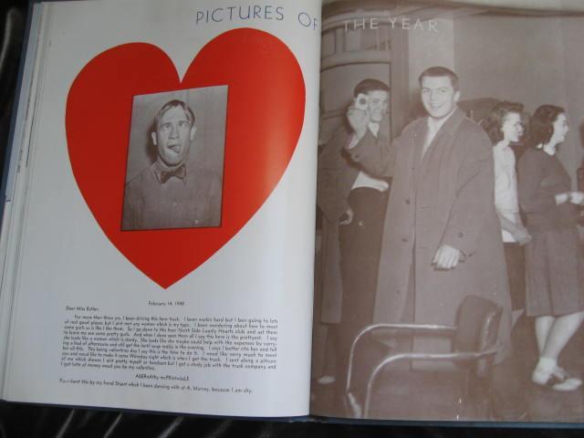 The 1945 Drift Butler University Indianapolis, IN Yearbook No Writing WWII