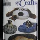 Simplicity 7014 Novelty Dog Cat Pet Furniture Sofa Beds Sewing Pattern