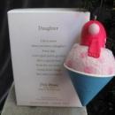 Hallmark 2012 Daughter Shaved Ice Snowcone Christmas Tree Ornament