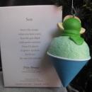 Hallmark 2012 Son Shaved Ice Snowcone Christmas Tree Ornament