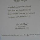 Hallmark 2007 Mary's Angels Snowball 20th In Series Christmas Tree Ornament