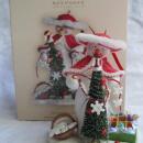 Hallmark 2007 Decorating Snow Lady Club Exclusive Christmas Tree Ornament