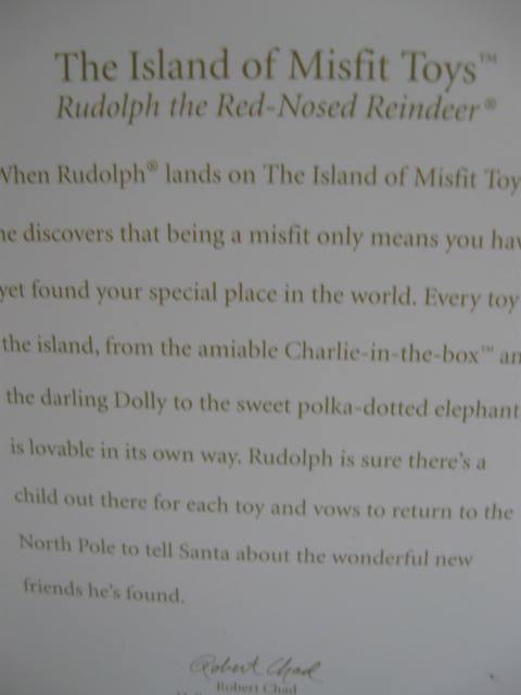 Hallmark 2007 The Island Of Misfit Toys Rudolph The Red Nosed Reindeer Christmas Tree Ornament
