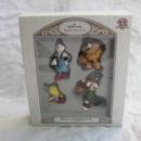 Hallmark 2007 Trick Or Treating In Oz Set of 4 Halloween Looney Tunes Wizard of Oz Ornaments