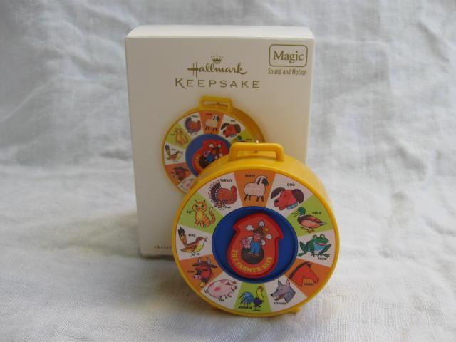 Hallmark 2007 Fisher Price See N Say From Yesterday's Treasures Christmas Tree Ornament