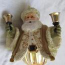 Hallmark 2004 Jolly Old Kris Kringle Repaint Santa Bell Ornament