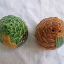 Vintage Souvenir Artichoke Salt & Pepper Shakers