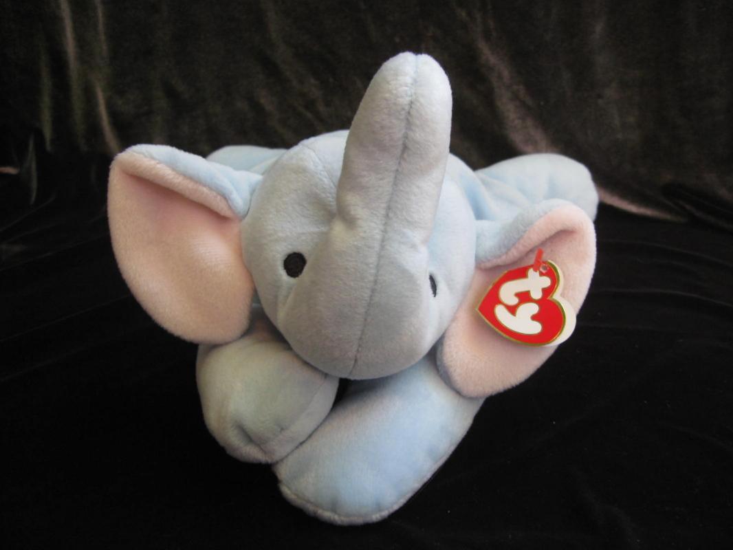 Ty Squirt The Elephant Pillow Pal Plush