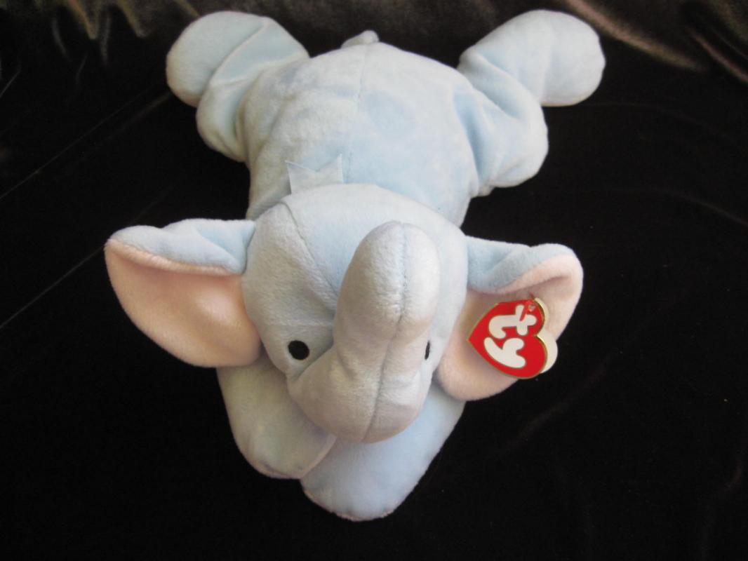 Ty Squirt The Elephant Pillow Pal Plush