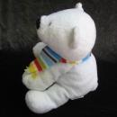 Ty Pluffie Alps White Artic Polar Bear Cub Barnes & Noble Exclusieve Plush