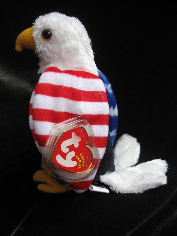 Ty Soar The Patriot Eagle Retired Beanie Baby