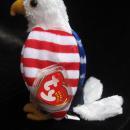 Ty Soar The Patriot Eagle Retired Beanie Baby