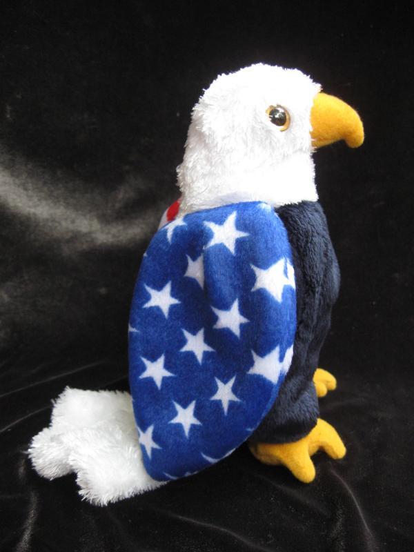 Ty Soar The Patriot Eagle Retired Beanie Baby