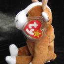 Ty Bessie The Brown & White Cow Retired Beanie Baby