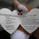 Ty Bessie The Brown & White Cow Retired Beanie Baby
