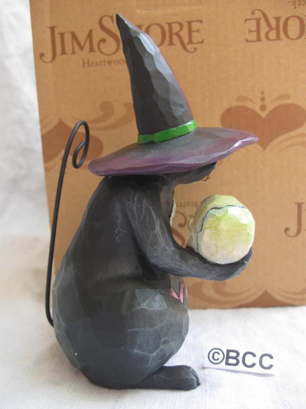 Jim Shore Fur-Ever Frightful Halloween Black Cat Figurine