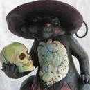 Jim Shore Fur-Ever Frightful Halloween Black Cat Figurine