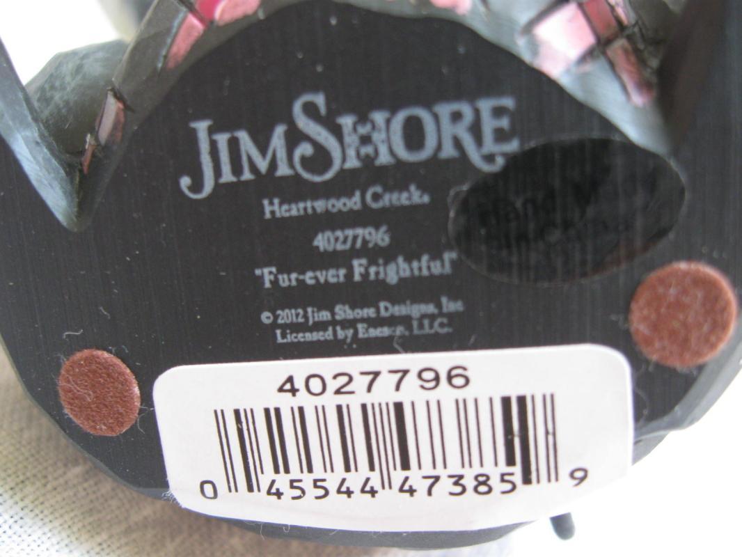 Jim Shore Fur-Ever Frightful Halloween Black Cat Figurine