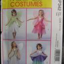 New McCall's MP342 Children's Fairy Halloween Costumes Sewing Pattern Size 2, 3, 4, 5 MP 342