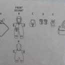 Butterick 331 & B5304 Cabbage Patch Kids Wardrobe & Bath Accessories Sewing Patterns Lot Of 2