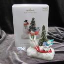 Hallmark 2008 It's The Most Wonderful Time Of The Year Snowman Magic Music Christmas Tree Ornament