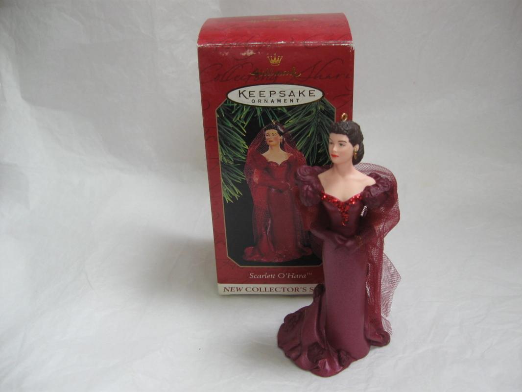 Hallmark 1997 Scarlett O'Hara Gone With The Wind GWTW Christmas Tree Ornament