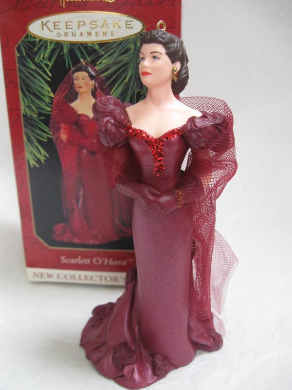 Hallmark 1997 Scarlett O'Hara Gone With The Wind GWTW Christmas Tree Ornament