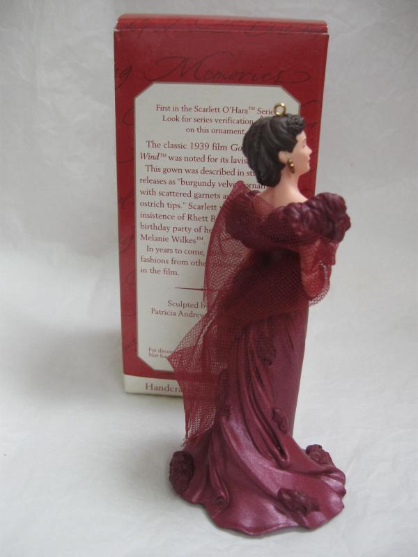 Hallmark 1997 Scarlett O'Hara Gone With The Wind GWTW Christmas Tree Ornament