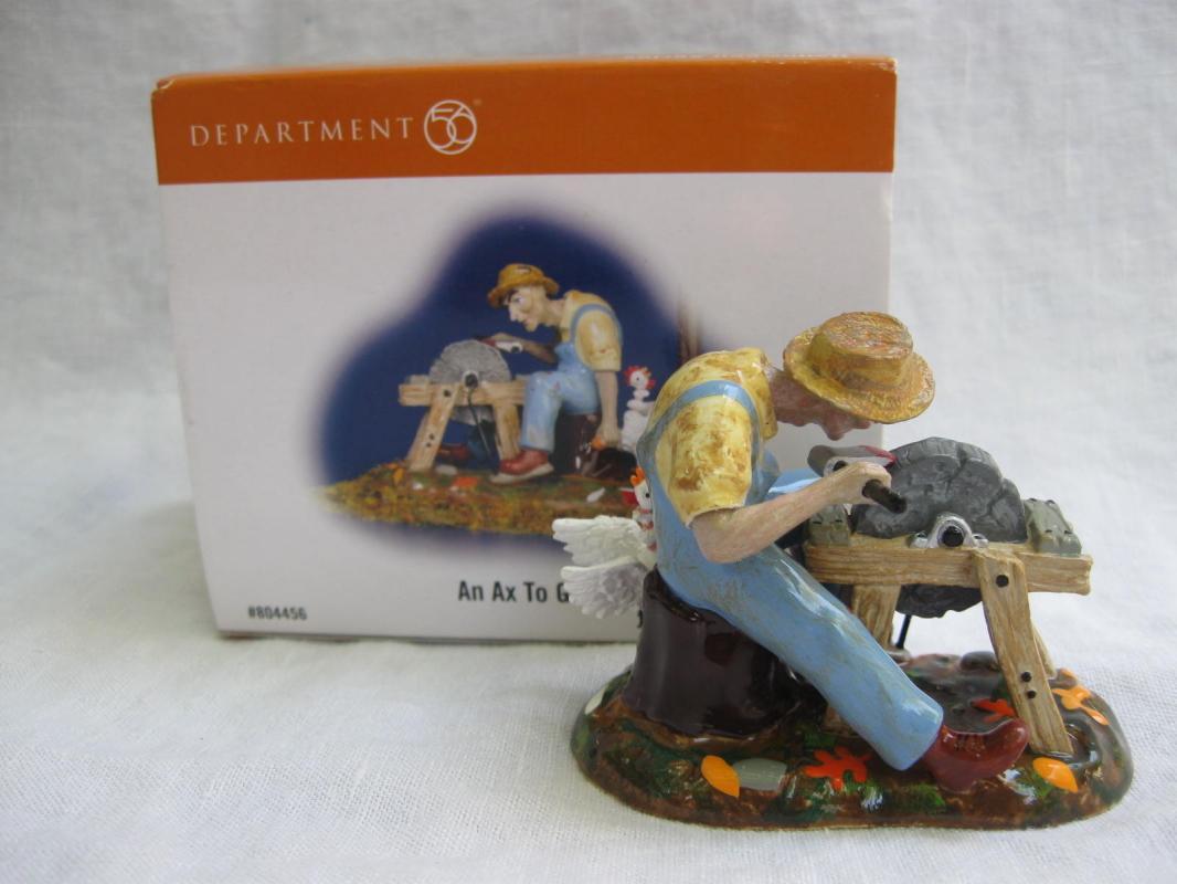 Department 56 Halloween An Ax To Grind Figurine