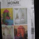 New McCall's Home Decorating M5123 M 5123 Bed Canopies Sewing Pattern