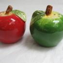 Green & Red Apple Salt & Pepper Shakers