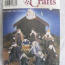 Vintage Simplicity 1994 Bunny Nativity Sewing Pattern By Faith Van Zanten