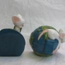 Pinky & The Brain World Animaniacs Cartoon Mice Warner Brotners Salt & Pepper Shakers