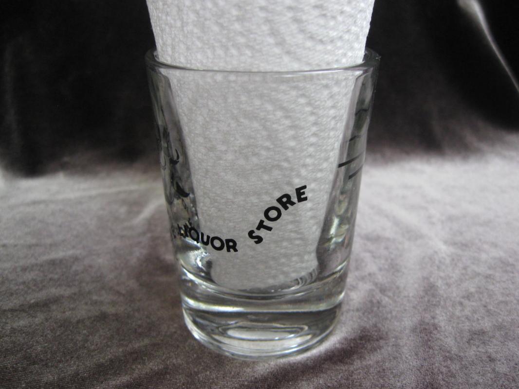 Vintage Shot Glass Foxhome Liquor Store Foxhome MN