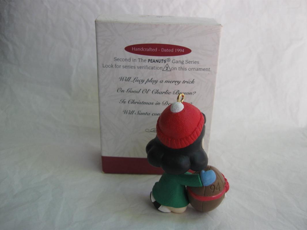 Hallmark 1994 Lucy With Football The Peanuts Gang Christmas Ornament