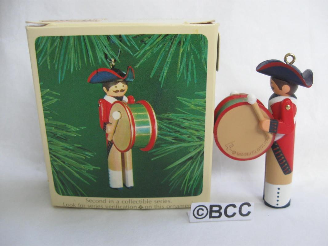 Hallmark 1983 Clothespin Soldier 2nd In Series Christmas Ornament