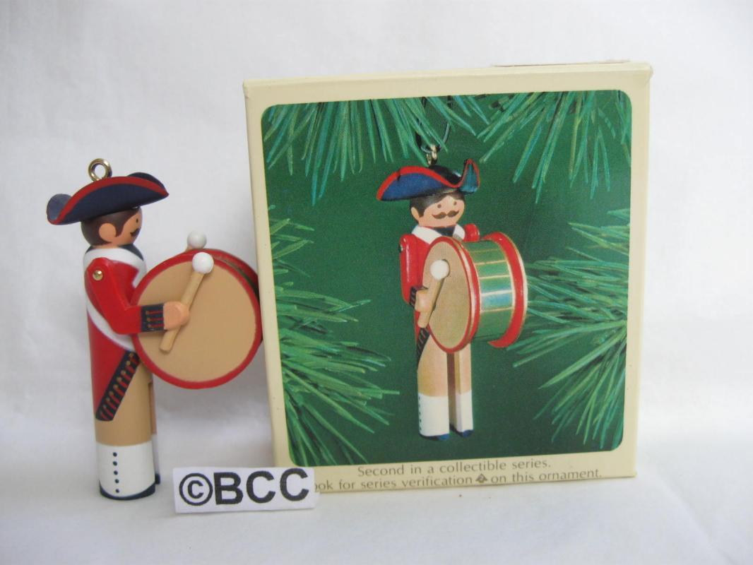Hallmark 1983 Clothespin Soldier 2nd In Series Christmas Ornament