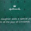 Hallmark 1987 Daughter Christmas Ornament