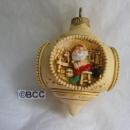 Hallmark 1983 Santa's On His Way 4 Scenes Christmas Ornament