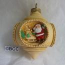 Hallmark 1983 Santa's On His Way 4 Scenes Christmas Ornament