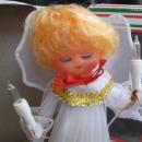 Vintage Mr. Christmas Angel Lighted Christmas Tree Topper In Original Box Lights